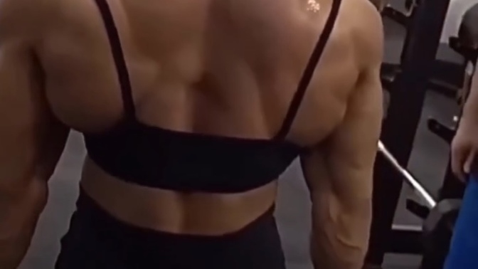 Is a woman having back muscles like this a deal breaker?