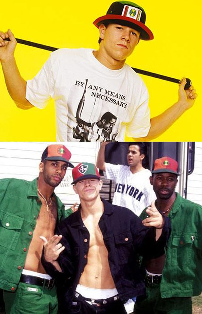 Abs not included😔 Also love Marky Mark in the Malcolm X t-shirt lmfaaaaooooo