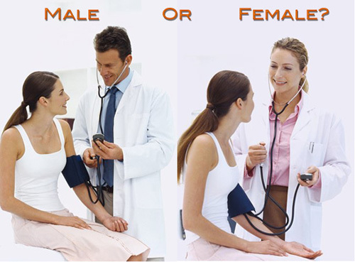 Girls, do you use a Male or Female Gynecologist? ... Do you think it is wrong for a Man to be a Gynecologist?
