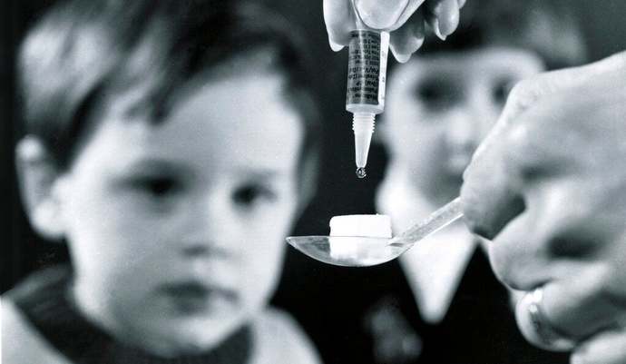 Would anyone be interested in an old fashioned sugar cube vaccination?