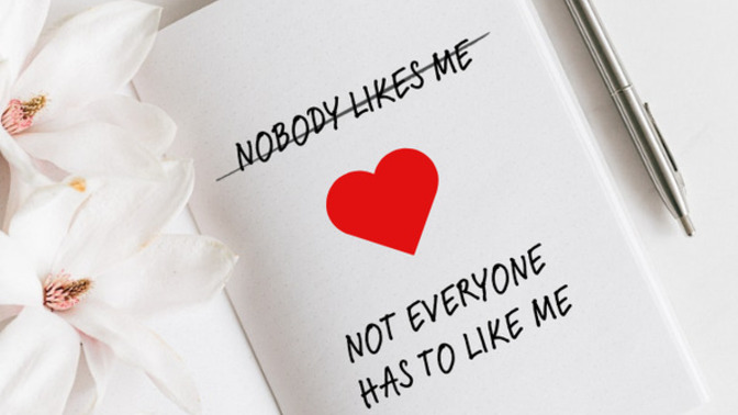 "I'm afraid that if someone gets to know the real me, they won't like me." Do you agree or disagree?