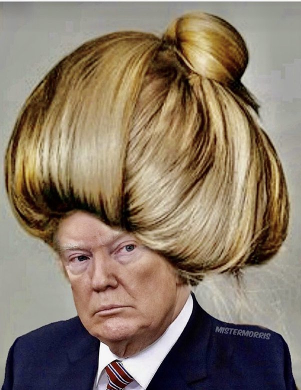 Have you ever seen a man wearing a hair piece?