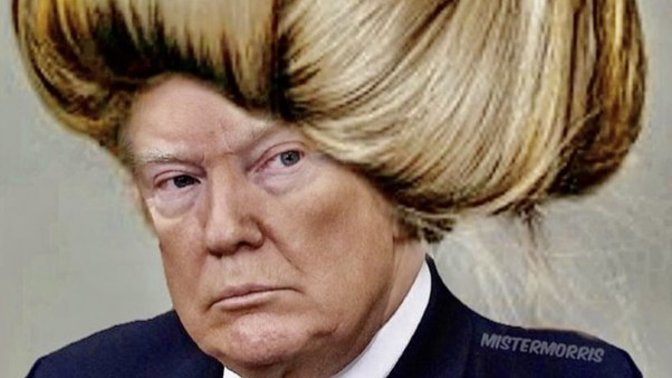 Have you ever seen a man wearing a hair piece?