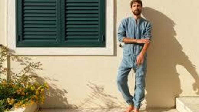 What do you think about men with overall outfit?