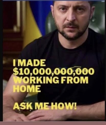 Why doesnt America set up an inspection team for the money they gave to Ukraine?