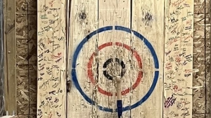 Have you ever done axe throwing?