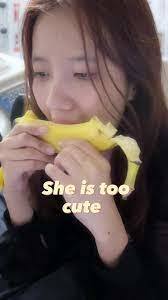 Girls, do you eat your bananas sideways, like a good girl?