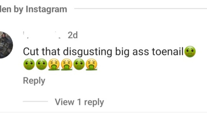 Why do people love/compliment long fingernails, but freak out when it's long toenails?