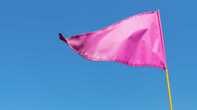 Is there any validity to this about "pink flags" in relationships?