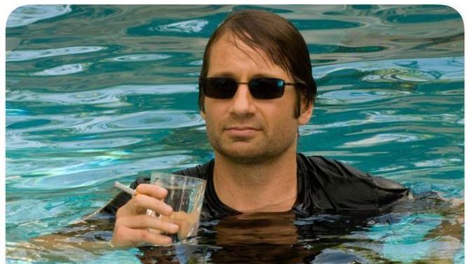 Is the character Hank Moody from the TV show 'Californication' inspired by a real person or drawn from real-life experiences?