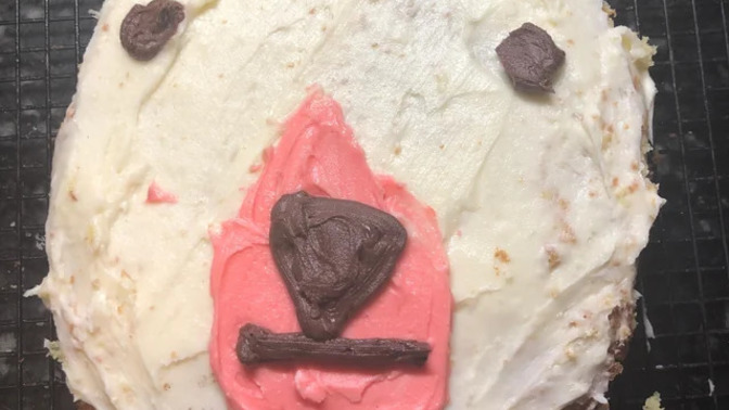 Rate this doggie cake?