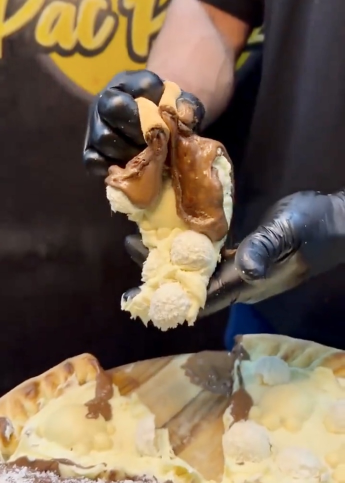 Would you eat ice cream pizza?