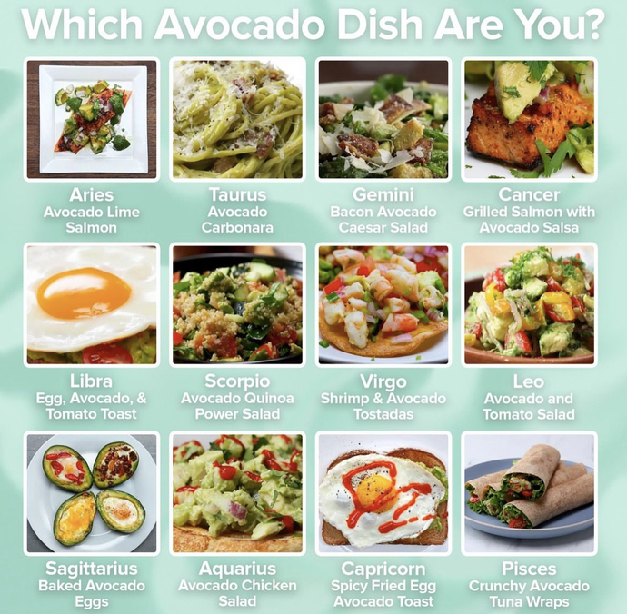 Which avocado dish are you?