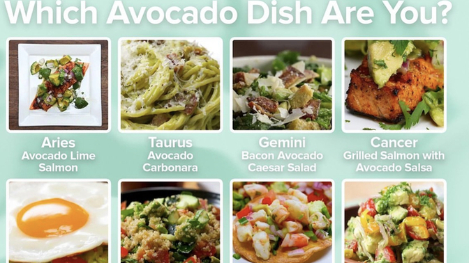 Which avocado dish are you?