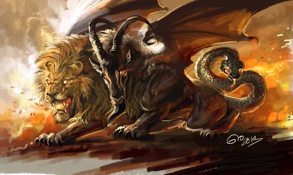 Which of these greek mythological creatures do you think is scarier?