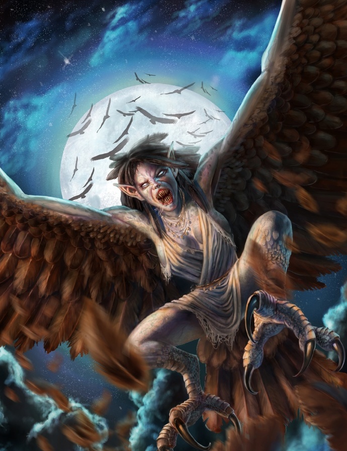 Which of these greek mythological creatures do you think is scarier?