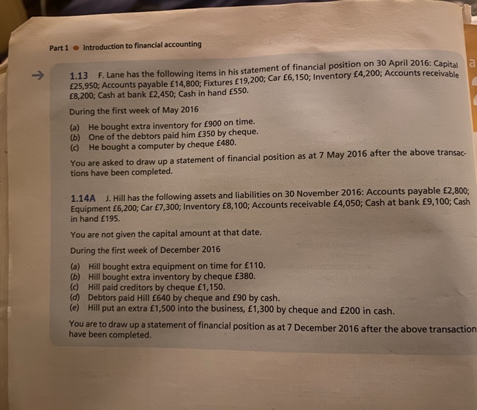 I’ve been stuck on this simple account question for way too long can someone help me out?