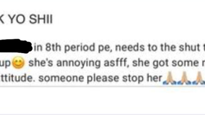 A girl talked shit about me on the High School Tea Page, what do I do?