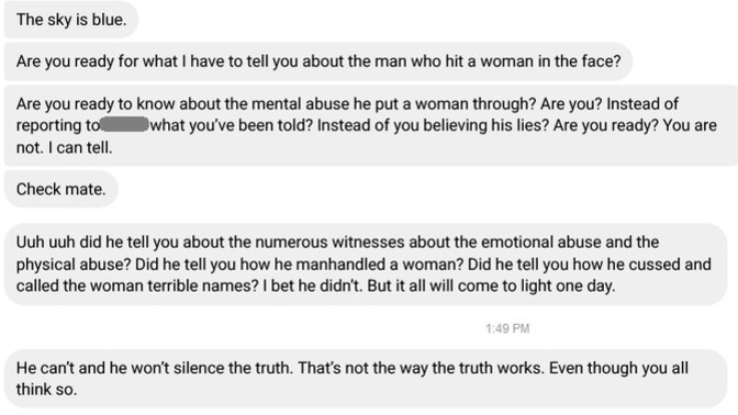 This woman claims to be a victim of narcissistic abuse. Real victim or actual narcissist?