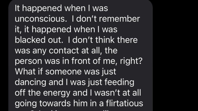 My Girlfriend sent me this after I caught her dancing with another man at a nightclub. Should I leave her?