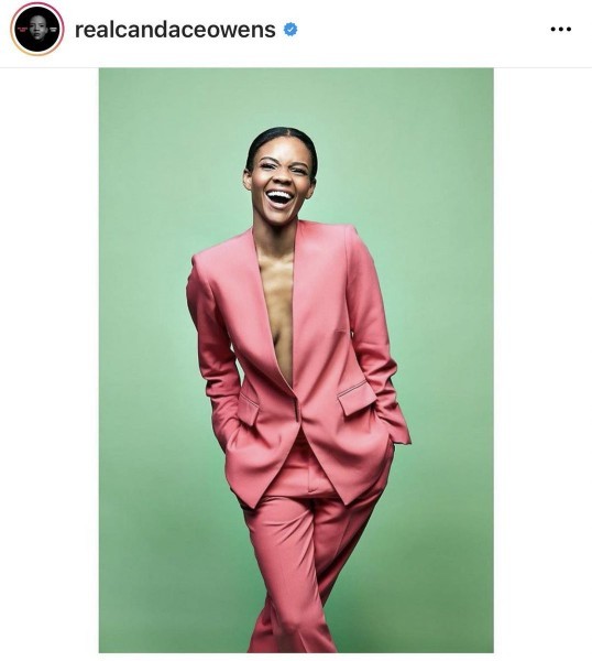 I think shes so pretty. What are your thoughts on Candace Owens?
