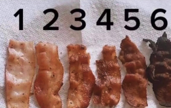How do you like your bacon cooked?