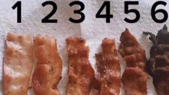 How do you like your bacon cooked?