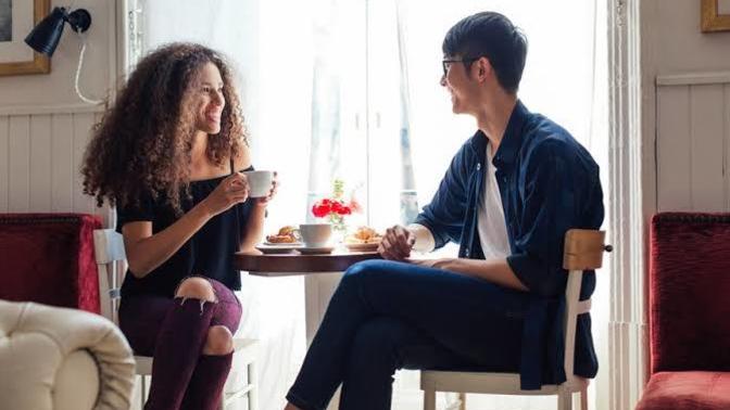 What are some subtle body language cues that indicate someone is interested in you?
