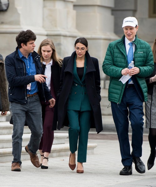 Not a fan of the Liberals but I like Occasio. shes pretty and dresses well. What are your thoughts on her?