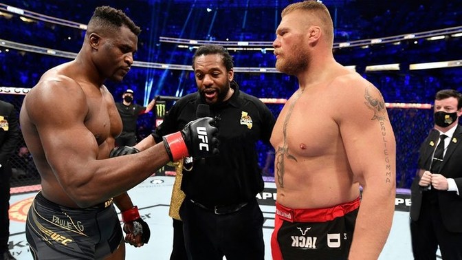 Who would win in their prime in a UFC fight, Brock Lesnar or Francis Ngannou?