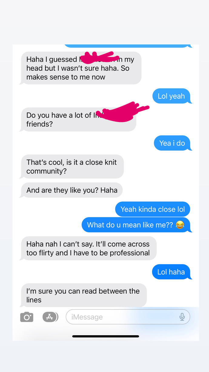 Is my lawyer flirting with me?