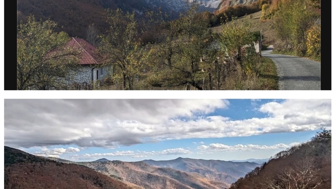 Which mountain view is prettier?