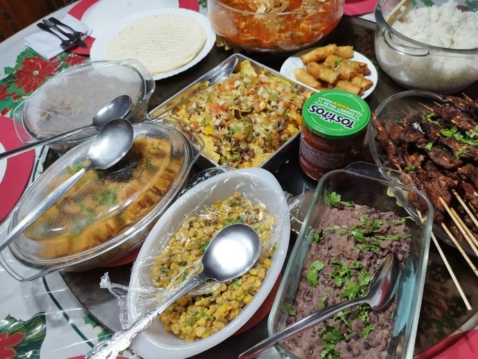 I made a Mexican feast. How does it look?