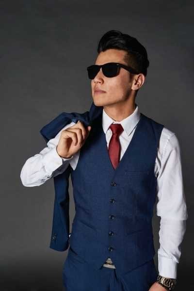 Would a man still look good and formal with just suit vest, dress shirt, dress pants, tie, and dress shoes, without a suit jacket?