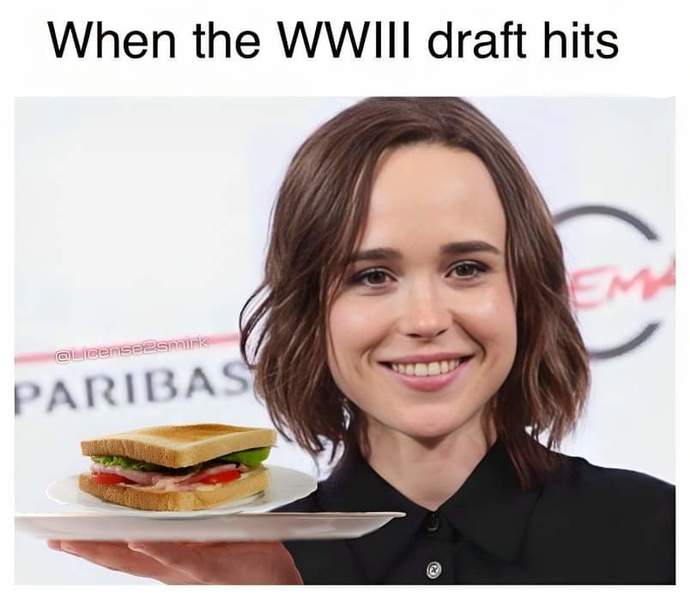 Would the younger Americans draft dodge if a World War were to start?