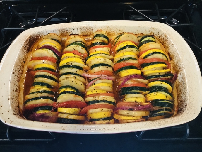 Chickpea Vegetable Casserole