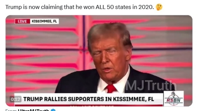 Does a lie - told a million times, becomes the truth?