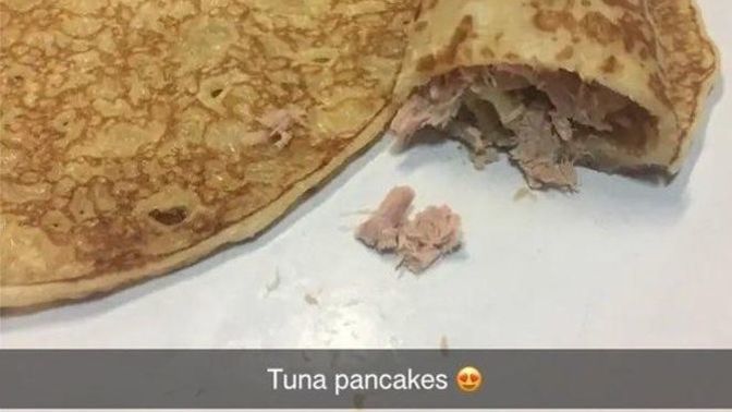 Would you eat tuna pancakes?