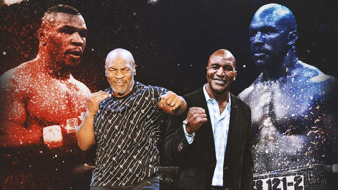 How would you think a 56-year-old Mike Tyson vs 60-year old Evander Holyfield would do in an exhibition boxing fight to be their third fight?