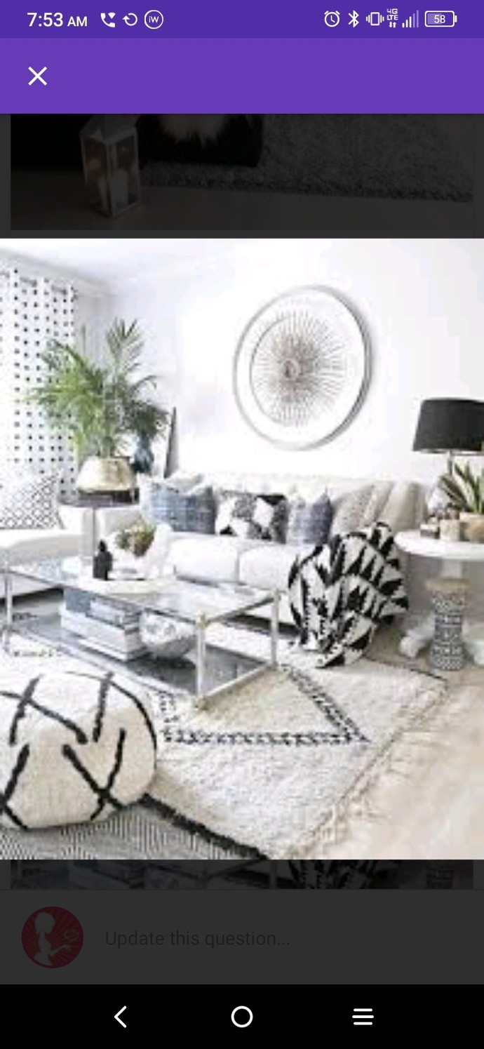 My living room ? Which color ?