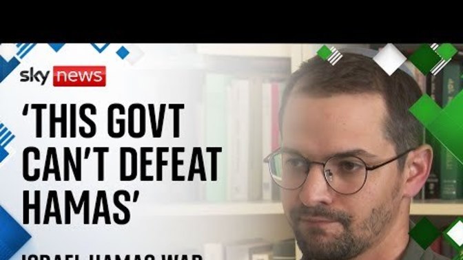 Do you agree with this Israeli's soldiers view?