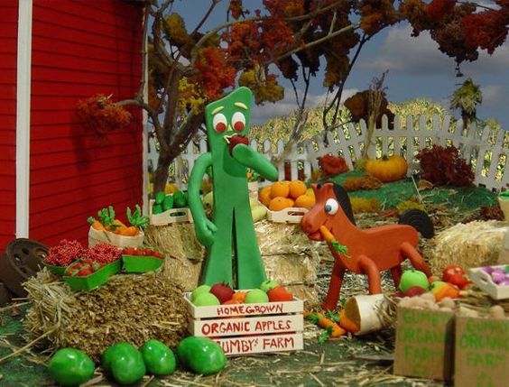 Who is Gumbys loyal horse companion in the Gumby series, and what are the names of the recurring antagonists or villains in the show?
