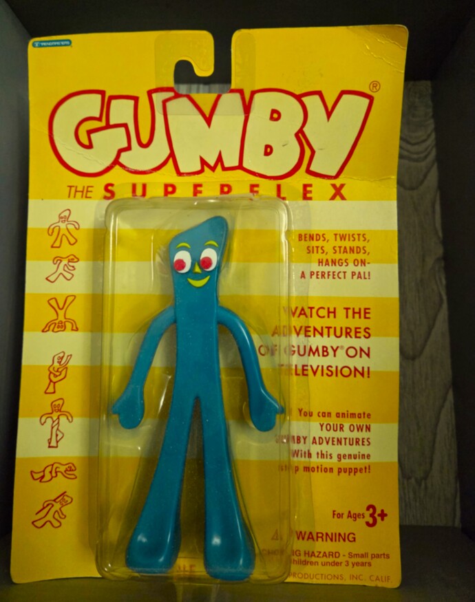 Who is Gumby's loyal horse companion in the Gumby series, and what are the names of the recurring antagonists or villains in the show?
