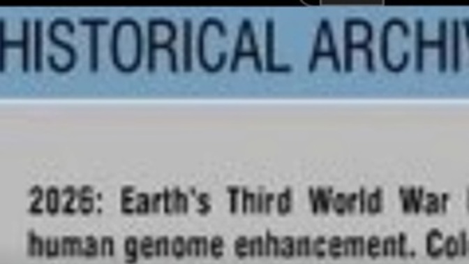 Many recent questions about world war 3 could star trek record our historical future?