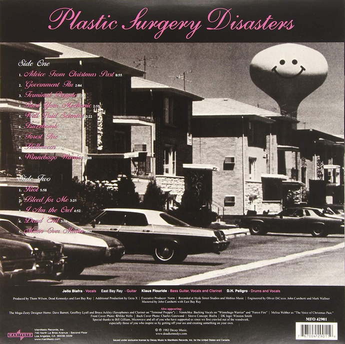 Reverse side of the album.