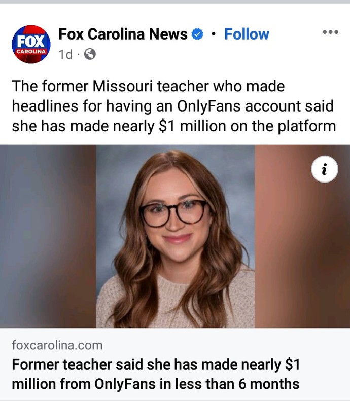 Do you think women making tons of money off of onlyfans is something to praise them about?