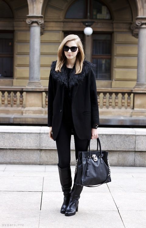 What do you think of total black outfits?