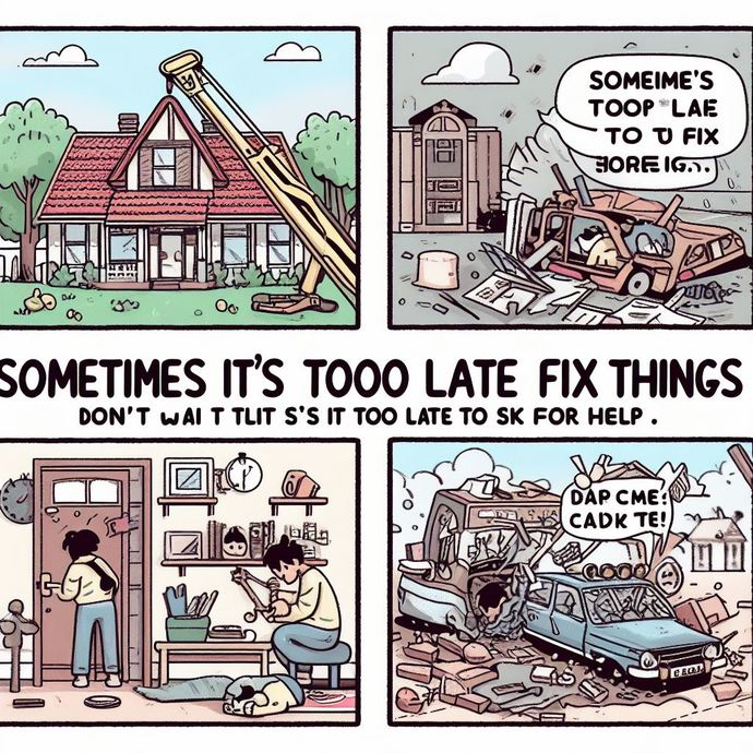 Would you prioritize gaining tools before attempting something new, or do you prefer seeking help after problems develop?