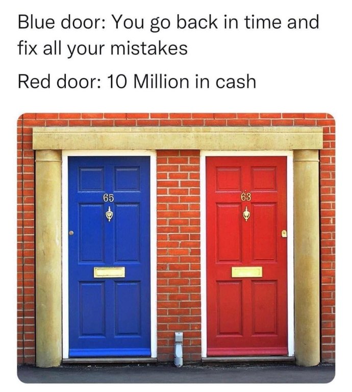 Which door would you choose?