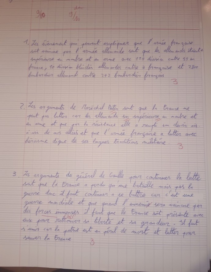 What does your writing look like?